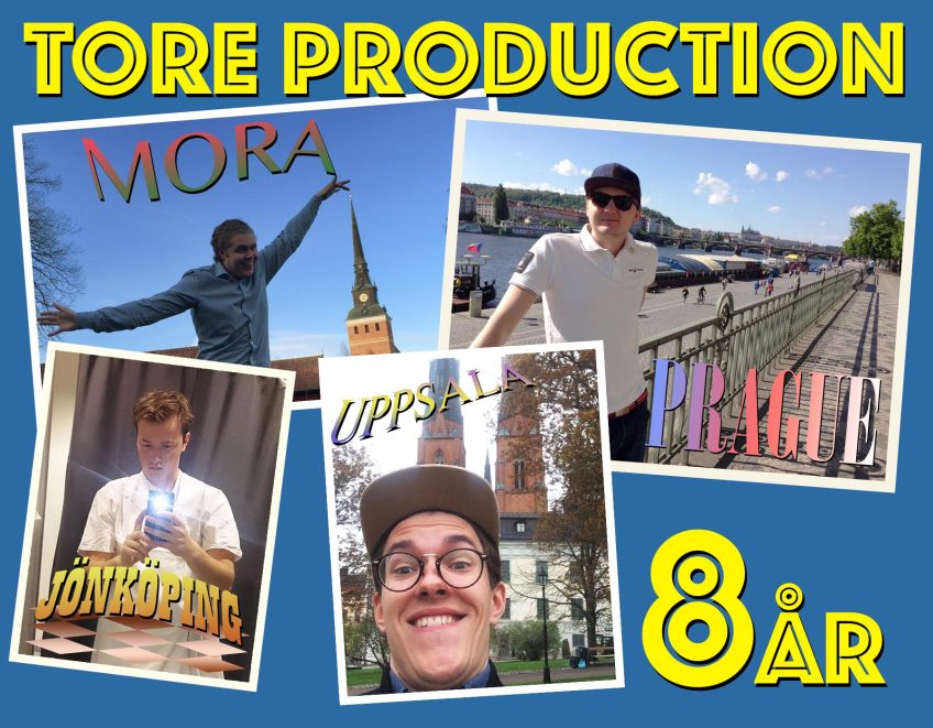 Tore Production 8år!